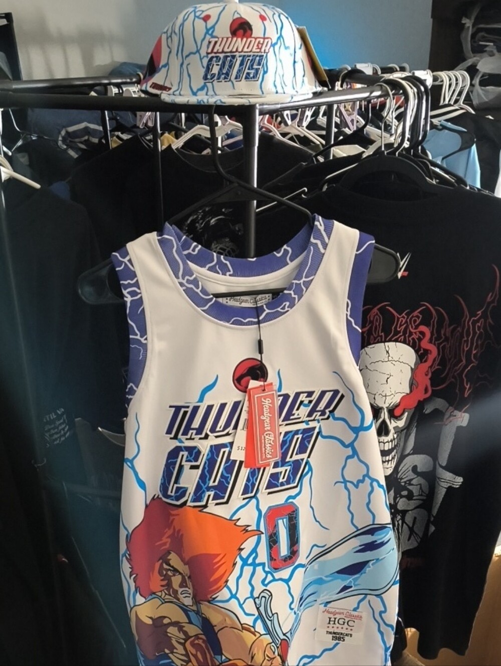 Thunder Cats , Jersey & Snapback Bundle Mens Size Small , Youth Sz XL